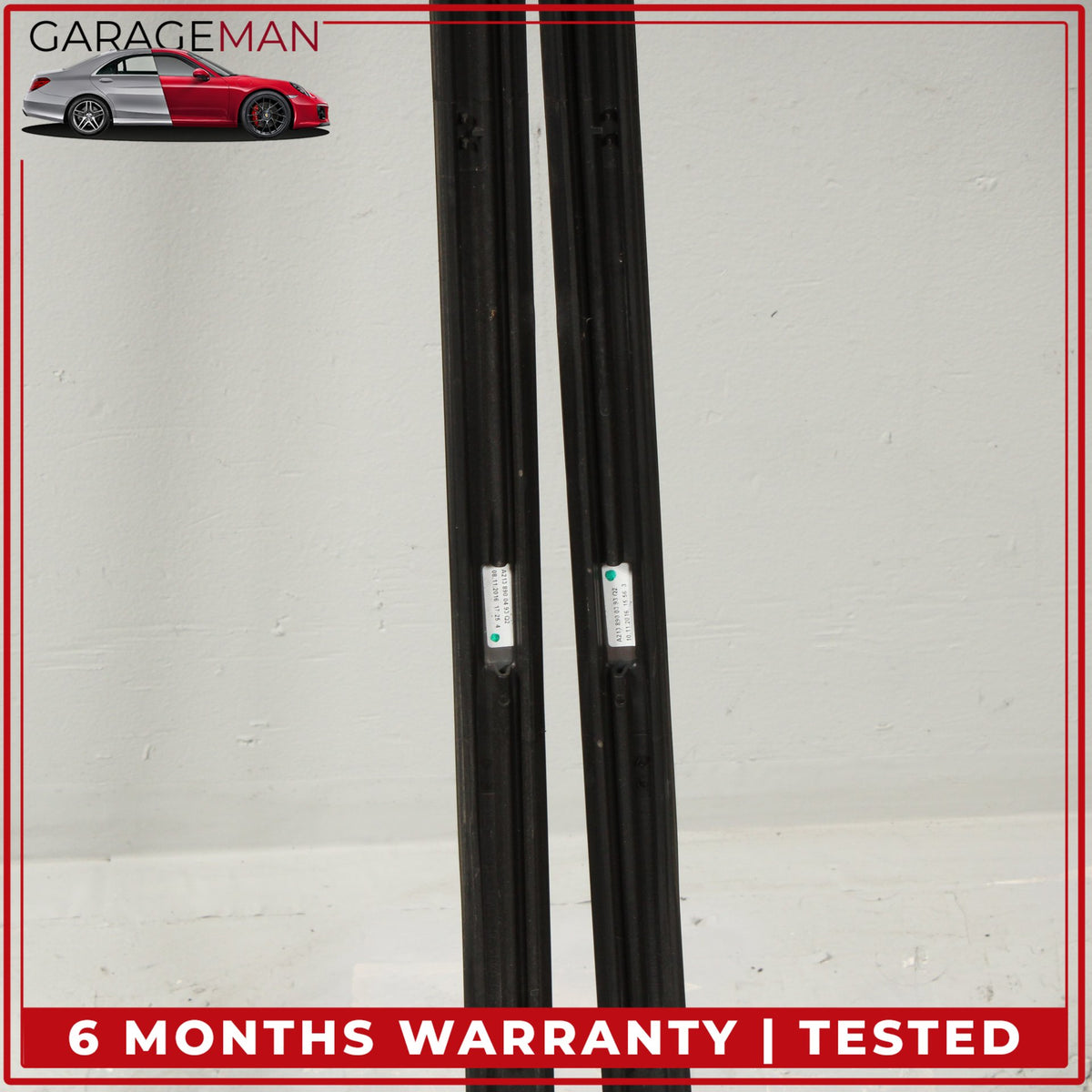 2017-2023 Mercedes-Benz E400 S213 Luggage Roof Rack Rail Crossbar (Set of 2) OEM