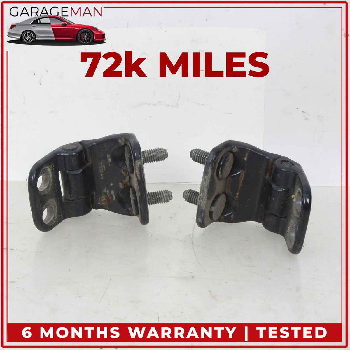2010-2016 Porsche Panamera 970 Left and Right Tailgate Boot Hinge Set OEM