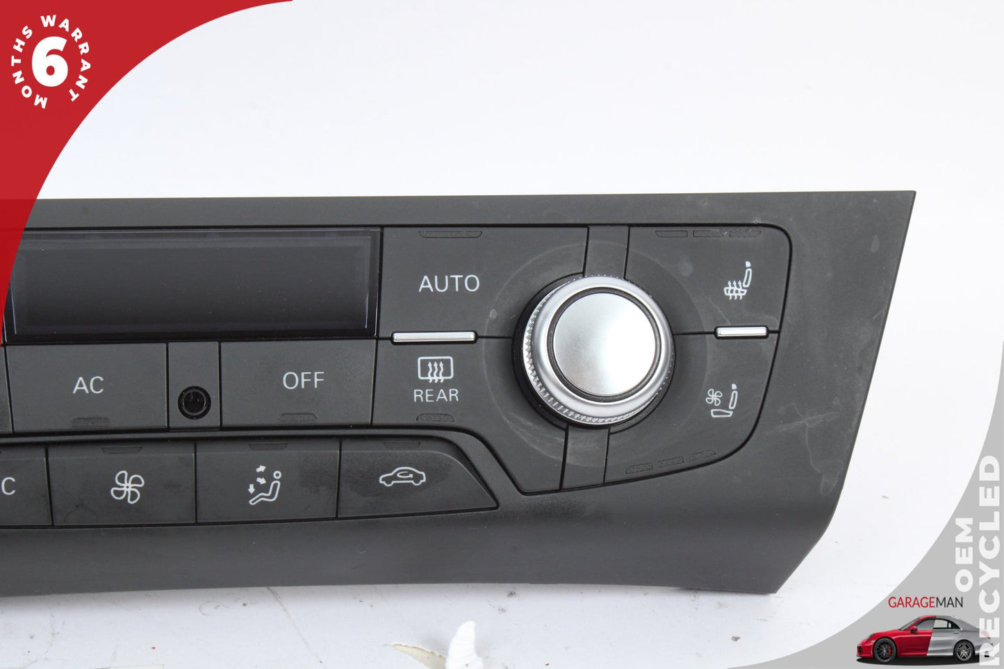 2012-2018 Audi A7 S7 Front AC Temperature Climate Control Panel 4G0820043AF OEM