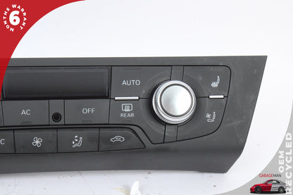 2012-2018 Audi A7 S7 Front AC Temperature Climate Control Panel 4G0820043AF OEM