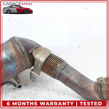 2010-2015 BMW 650i 550i 4.4L V8 Left and Right Side Exhaust Downpipe 7618674 OEM