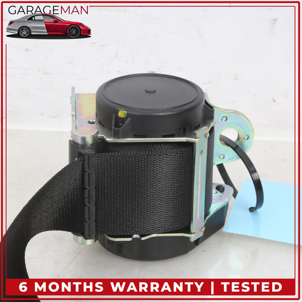 2014-2024 Maserati Ghibli M157 Rear Centre Middle Seat Belt Black 670017440 OEM
