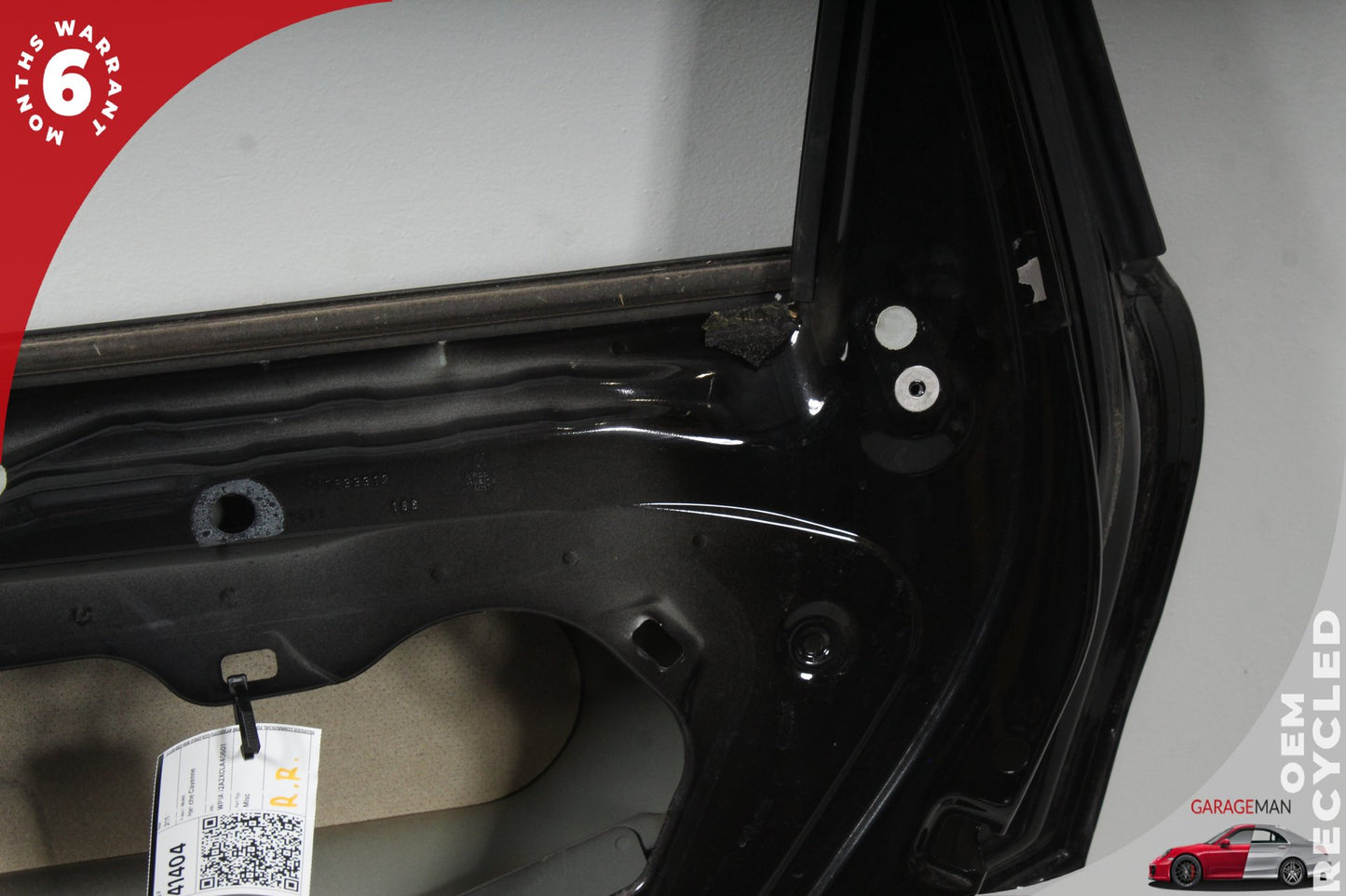 2011-2018 Porsche Cayenne 958 Rear Right Side Door Shell Black 95853301200 OEM