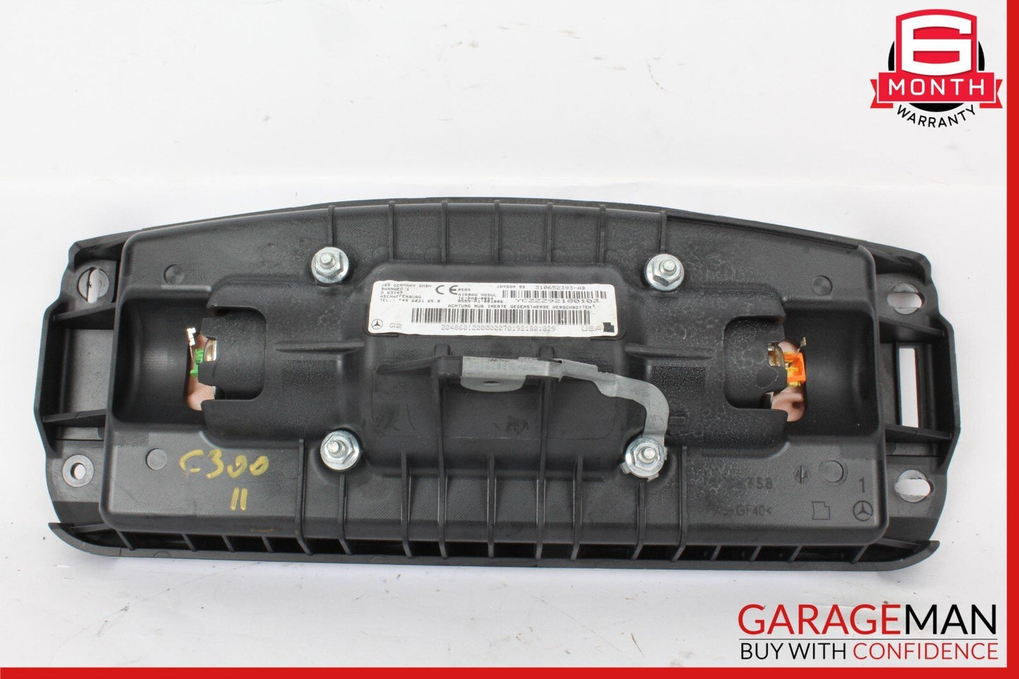 08-15 Mercedes W204 C300 4MATIC Front Right Passenger Side Dash Airbag