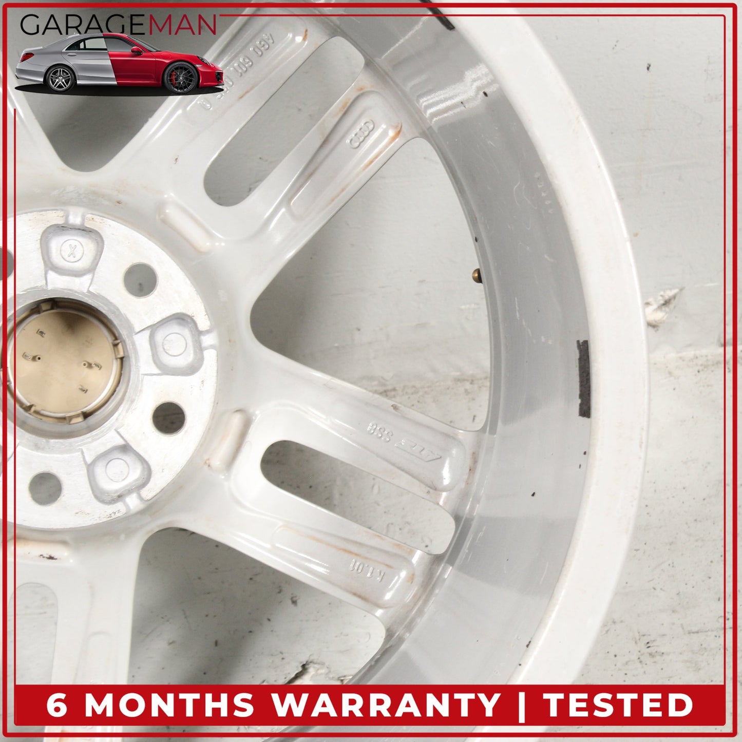 2012-2018 Audi A6 S6 Front or Rear Wheel Rim 8JX18H2 ET39 4G0601025Q OEM