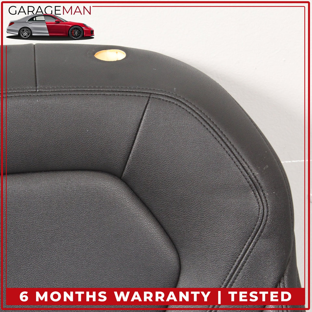 2017-2023 BMW 530e G30 Front Left Side Top Upper Seat Cushion Black 7457707 OEM