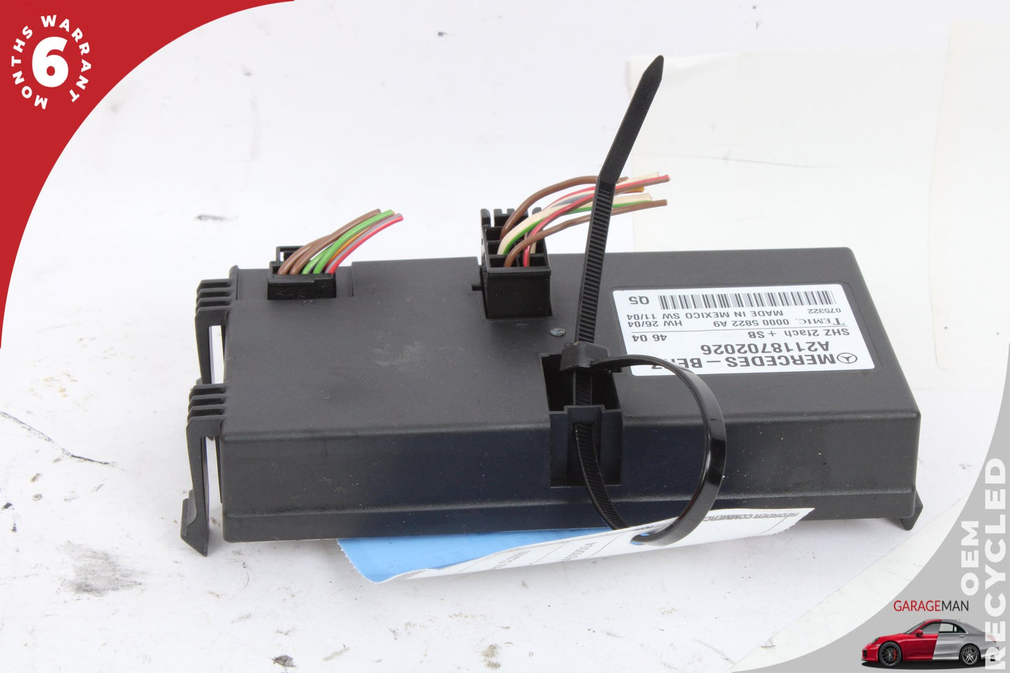 2006-2013 Mercedes W219 CLS550 Heated Seat Control Module Unit 2118702026 OEM