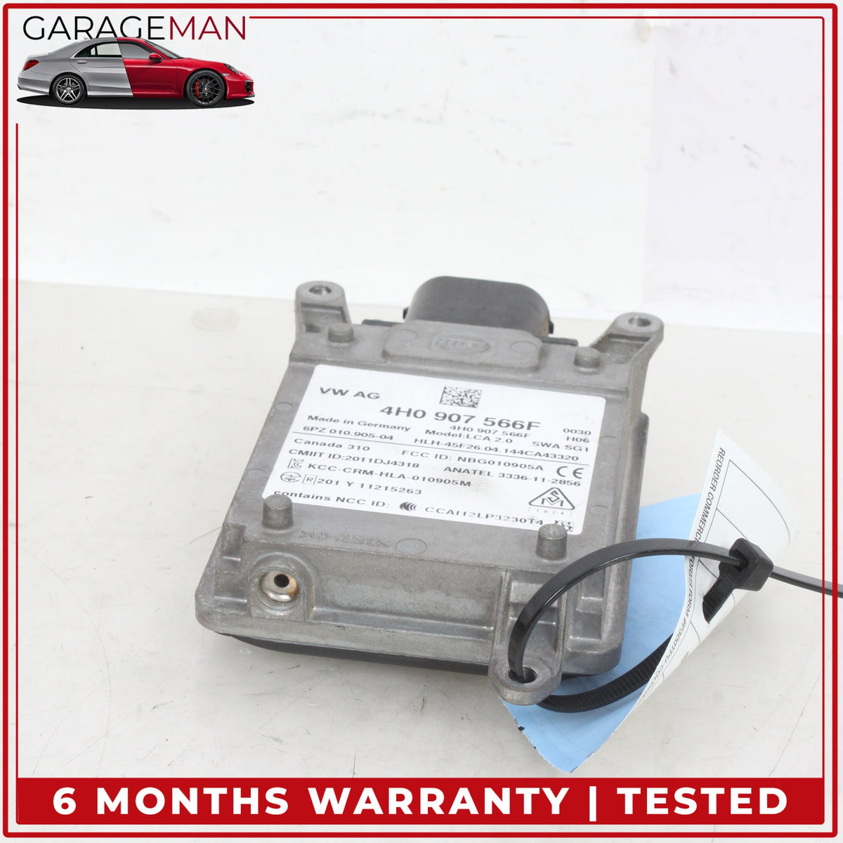 2015-2018 Audi A8 S8 Rear Right Lane Assist Blind Spot Radar Sensor Module OEM