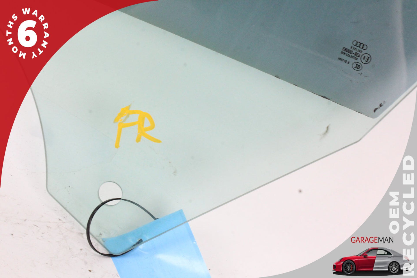 2012-2018 Audi S7 A7 RS7 Front Right Passenger Side Door Window Glass OEM