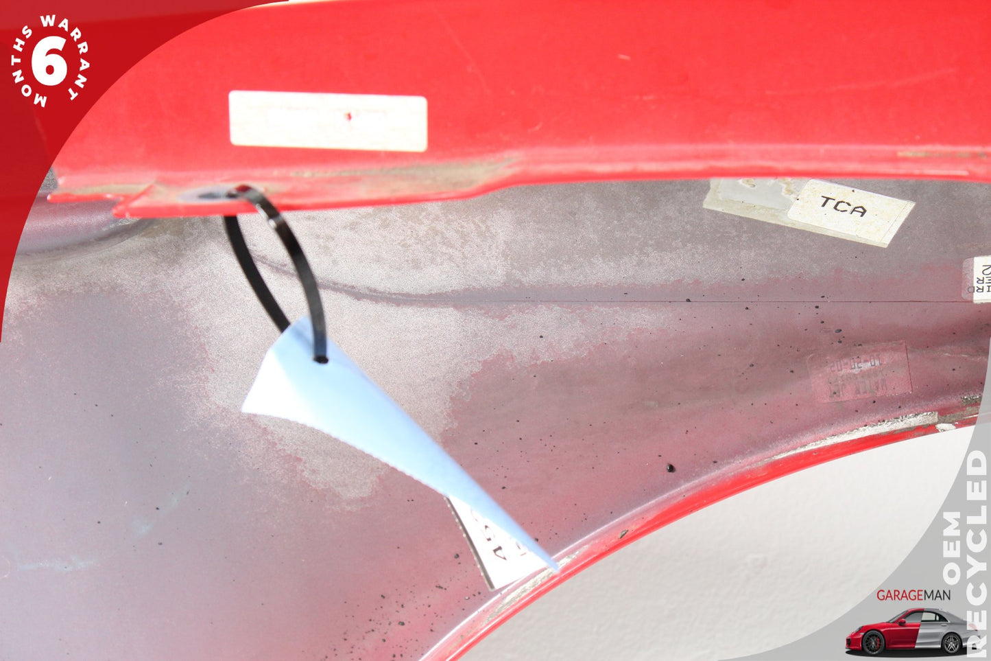 2002-2005 Ford Thunderbird Front Left Side Fender Wing Panel Red 1W6316006 OEM