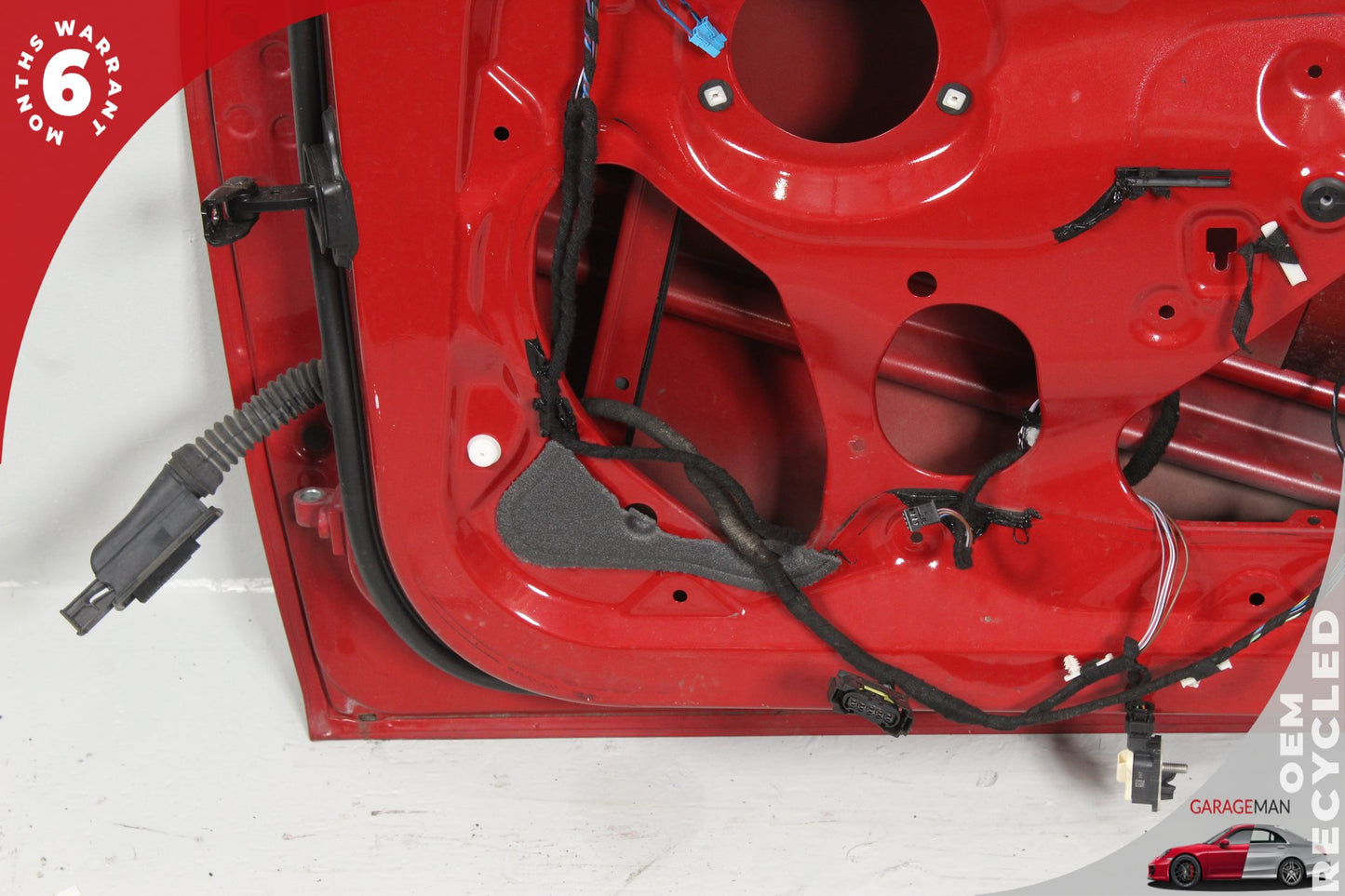 2012-2018 BMW 320i F30 Front Right Passenger Side Door Shell Red 9628764 OEM