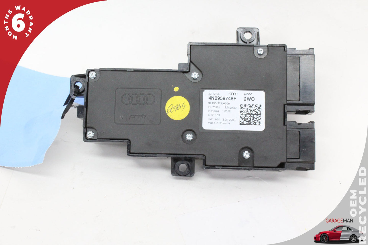 2022-2025 Audi Q4 E-Tron Front Right Seat Adjust Control Switch 4N0959748F OEM