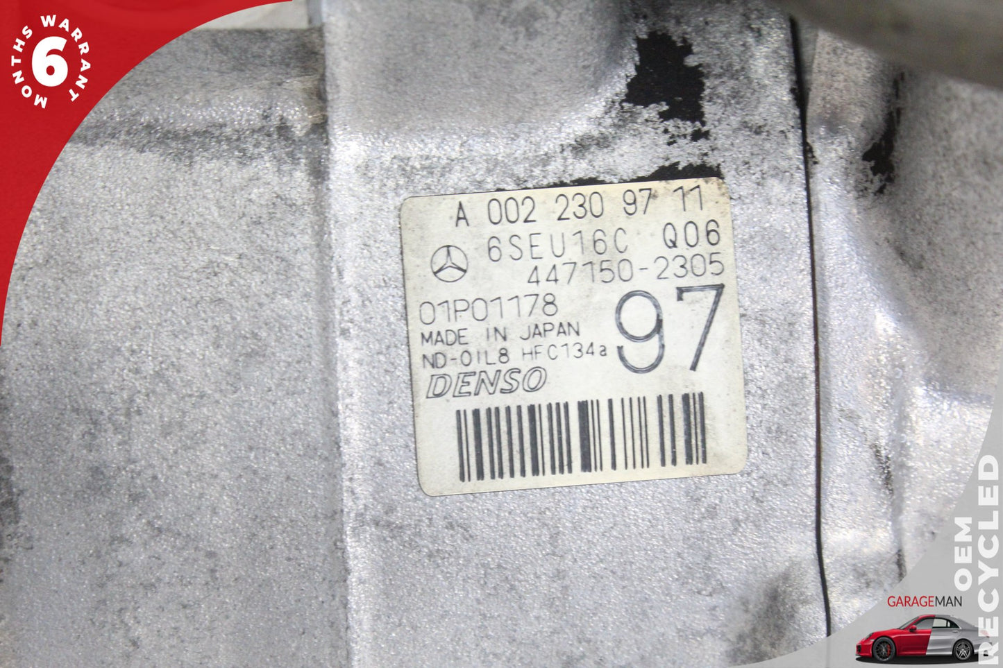 2012-2018 Mercedes-Benz CLS550 W218 AC A/C Air Conditioning Compressor OEM