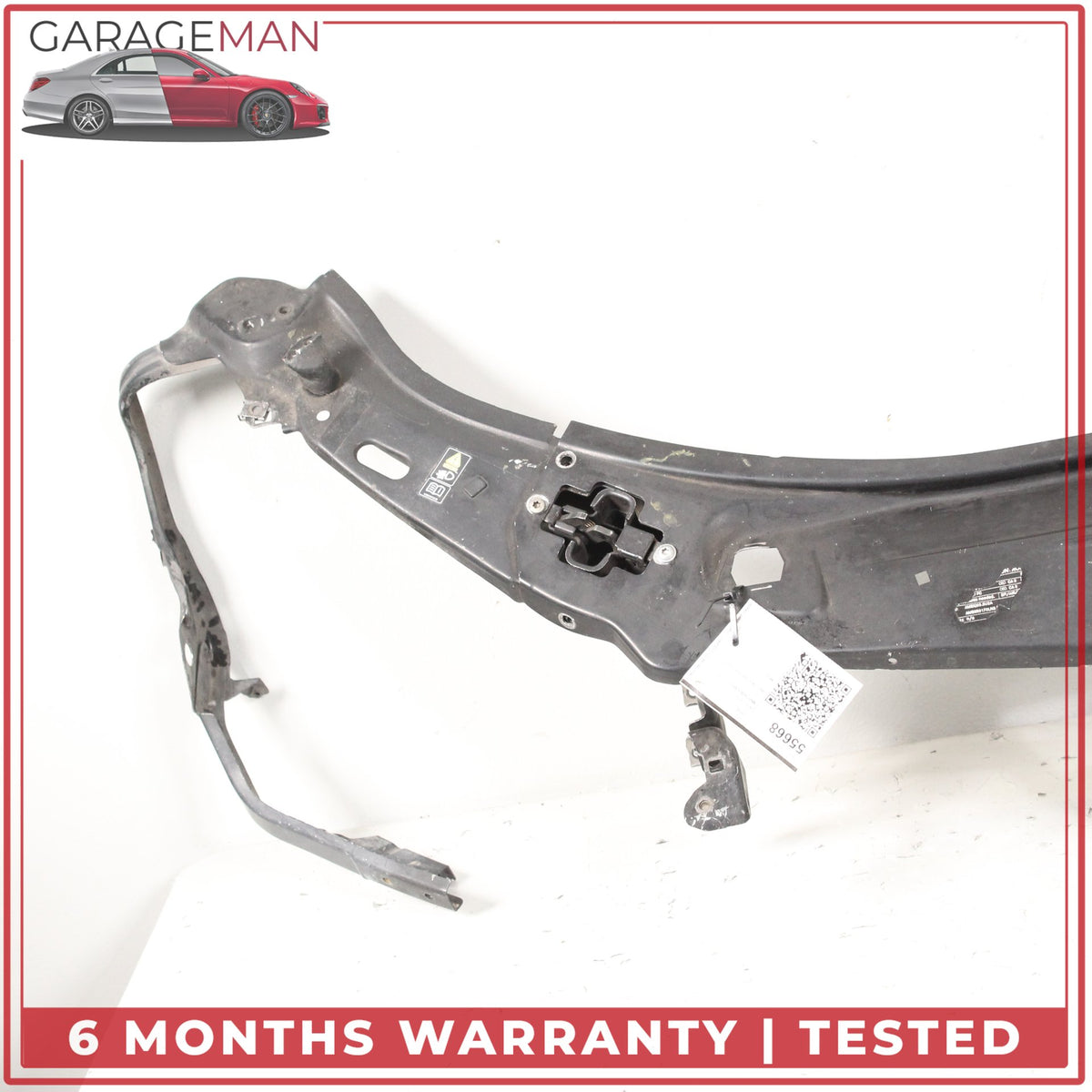 2010-2013 Mercedes W221 S550 Upper Radiator Core Support Headlight Bracket OEM
