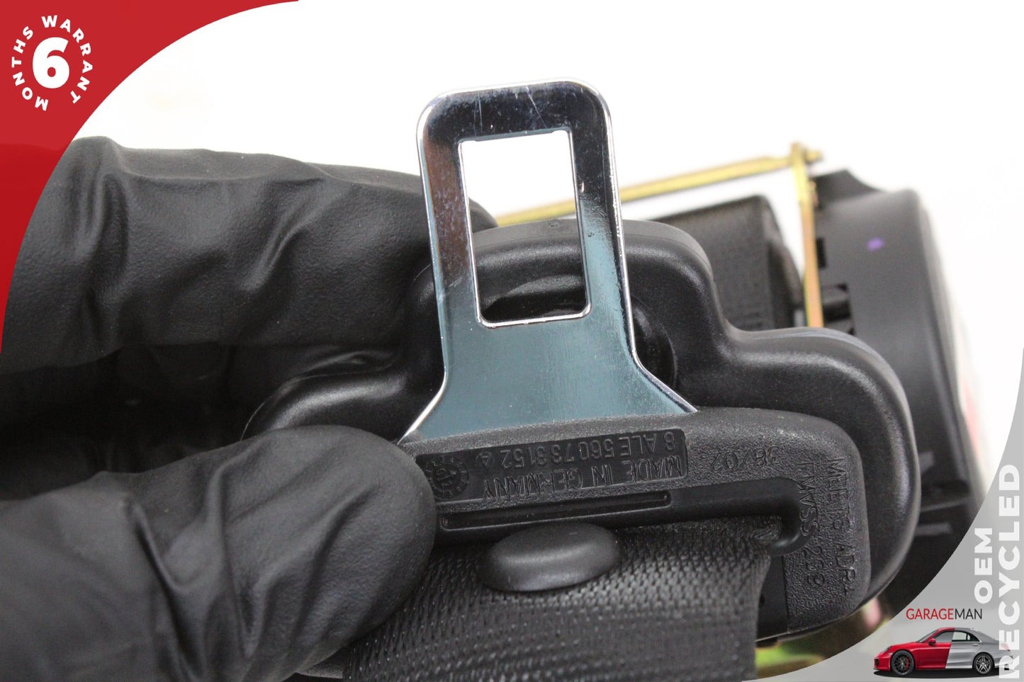 1999-2005 Porsche 911 996 Coupe Left Rear Driver Side Seat Belt OEM