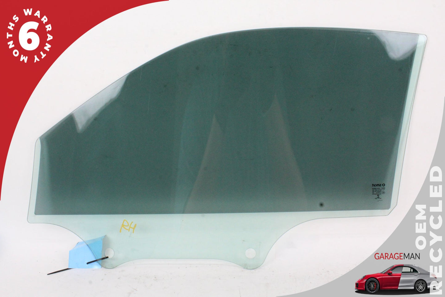 2008-2015 Smart Fortwo 451 Front Right Side Door Window Glass 4517250200 OEM