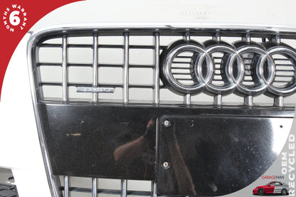 2010-2015 Audi Q7 SUV Front Bumper Cover Aseembly White w/ Grills 4L0807437H OEM
