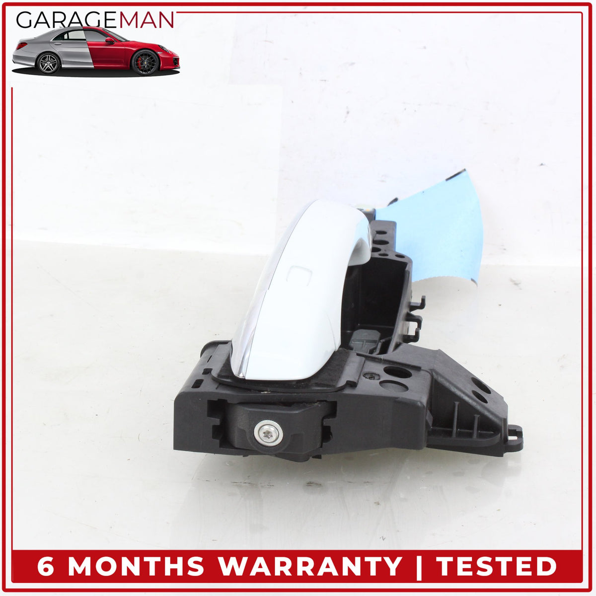 2011-2018 Audi A8 S8 Front Right Exterior Door Handle Glacier White Metallic OEM