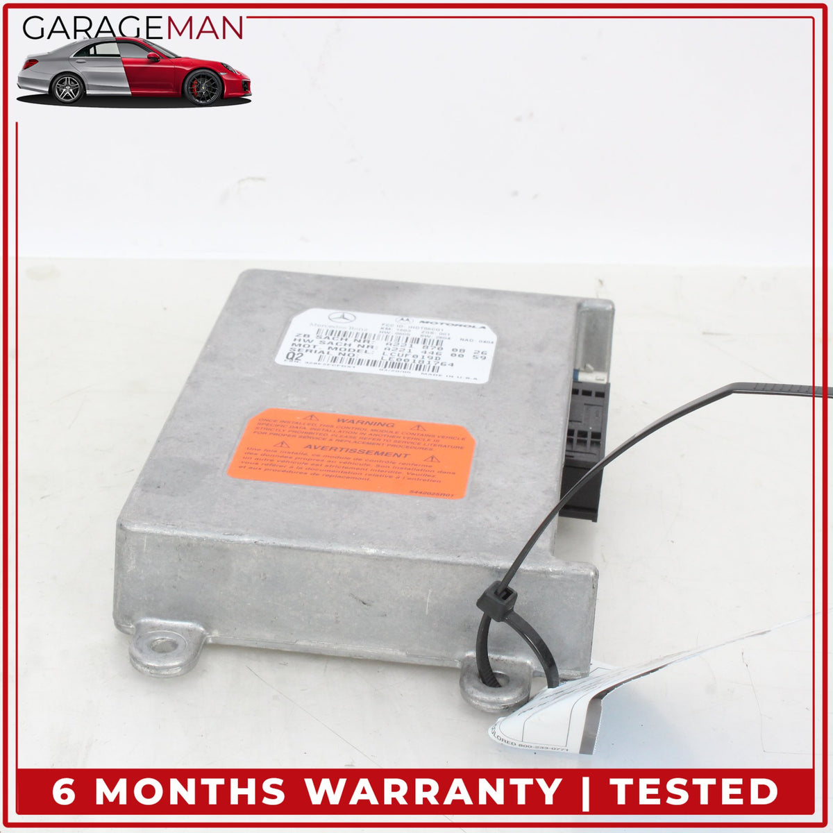 2003-2014 Mercedes R230 SL500 Voice Communication Control Module 2218700826 OEM
