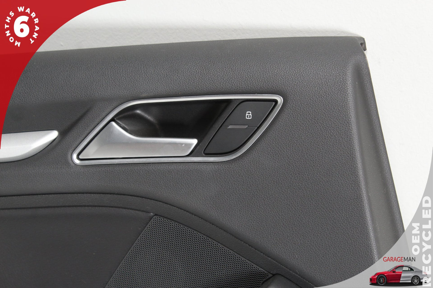 2015-2020 Audi A3 S3 Rear Left Side Door Interior Trim Panel 8V5867305 OEM