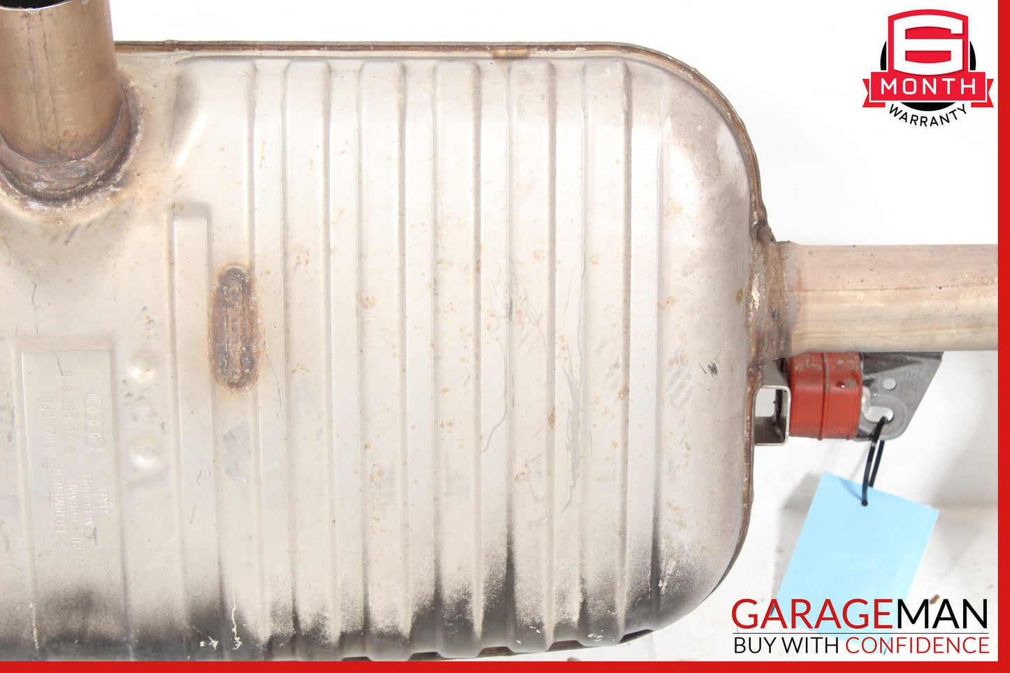2011-2015 Audi 8J TT Quattro Dual Exhaust Muffler Tips Assembly 8J0253611S OEM
