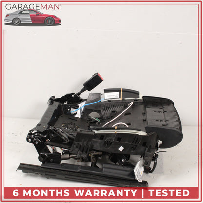 2011-2018 Audi A8 Front Right Side Lower Seat Track Frame Rail w/ Motors OEM