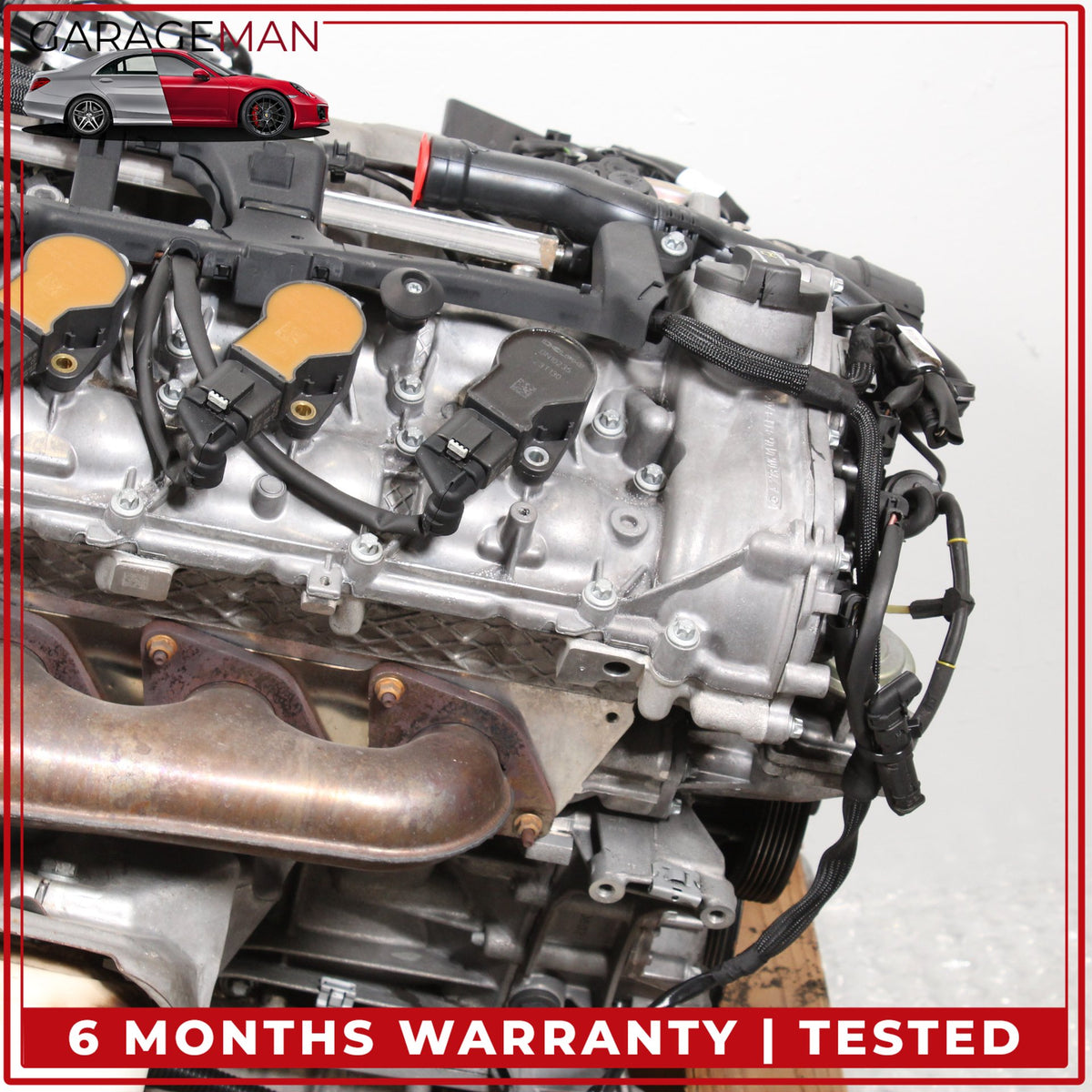 2007-2012 Mercedes R230 SL550 5.5L V8 M273 RWD Engine Motor Assembly OEM 122K