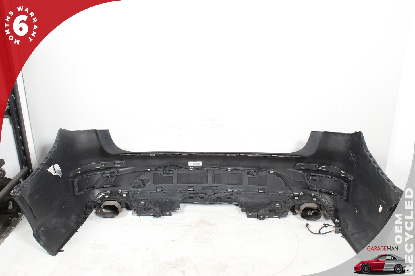 2013-2016 Mercedes-Benz GL550 X166 SUV Rear Bumper Cover Assembly Black
