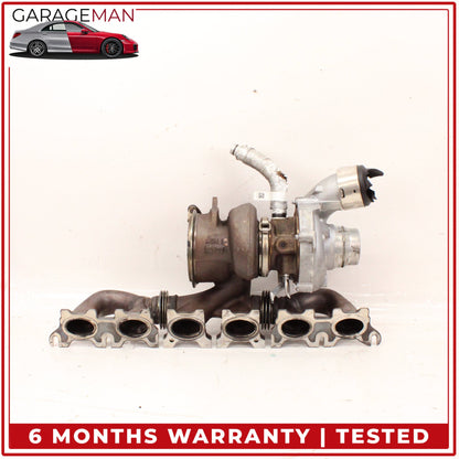 2018-2021 BMW X3 G01 B58 Engine Motor Turbo Turbocharger w/ Manifold 7643147 OEM