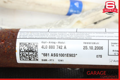 2007-2015 Audi Q7 4L Station Wagon Right Roof Airbag 4L0880742A