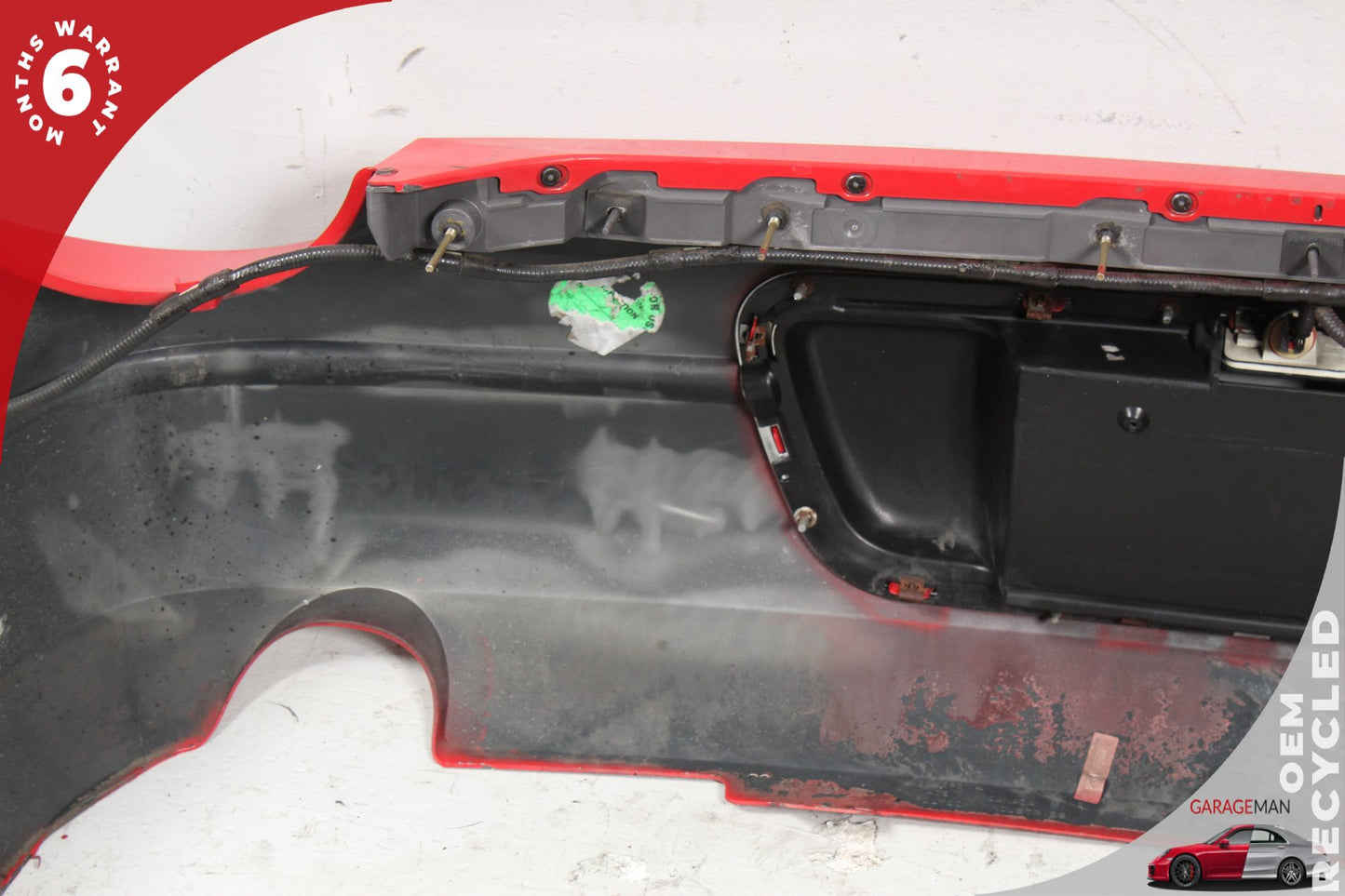 2002-2005 Ford Thunderbird Rear Bumper Cover Red 1W6Z17K835BAA OEM