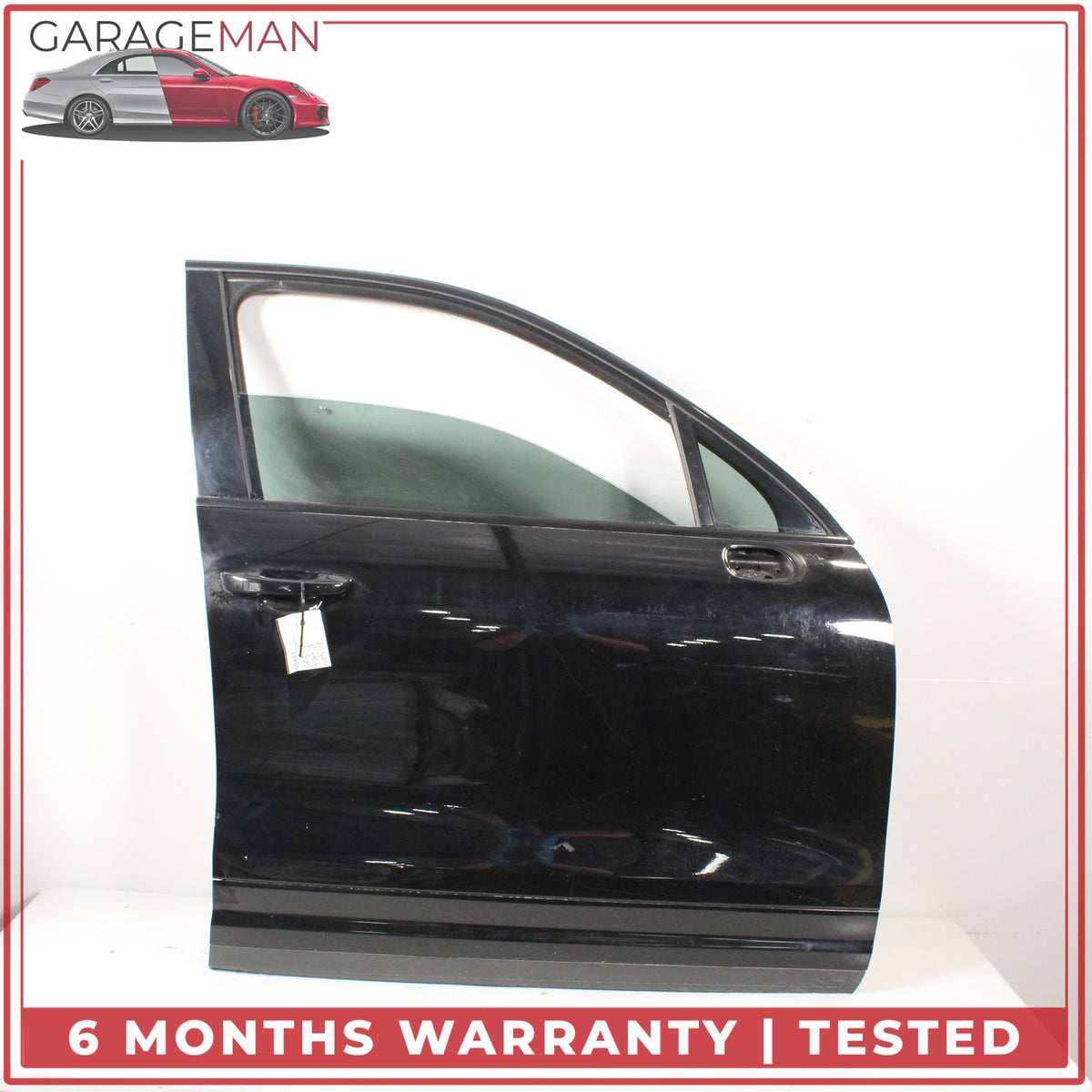 2011-2018 Porsche Cayenne 958 Front Right Passenger Side Complete Door Black OEM