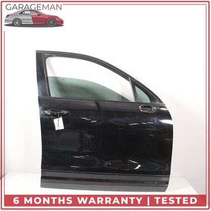 2011-2018 Porsche Cayenne 958 Front Right Passenger Side Complete Door Black OEM