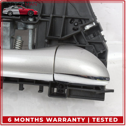 2006-2013 Mercedes W164 ML350 Rear Right Side Exterior Door Handle Silver OEM