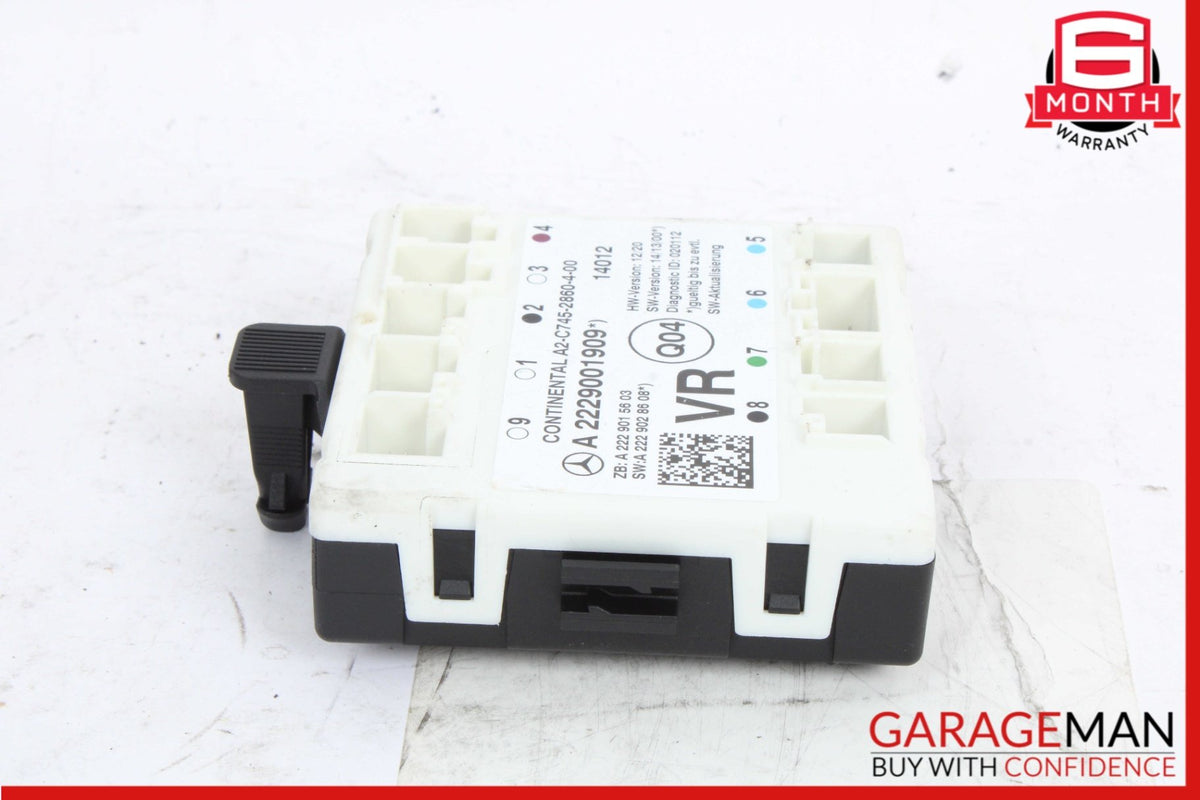 2015-2023 Mercedes-Benz C300 Front Right Door Control Module 2229001909 OEM