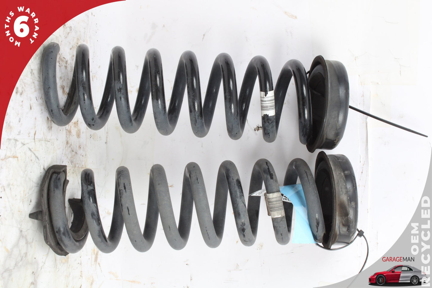 2014-2020 BMW 430i F36 Rear Left and Rear Right Side Coil Spring Set 6860619 OEM