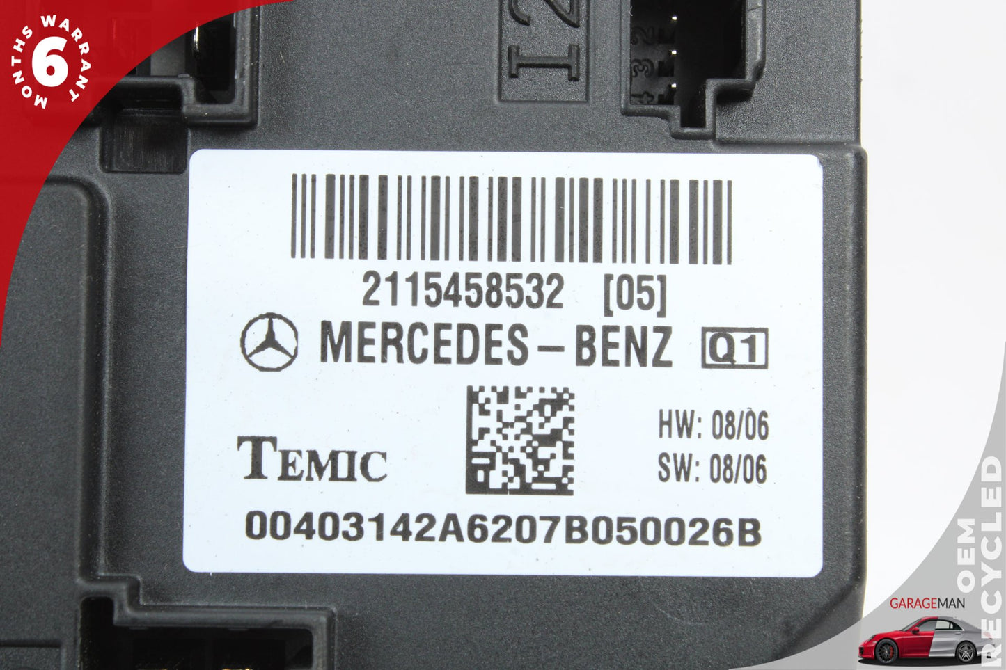03-11 Mercedes W211 CLS500 E500 Under Seat Control Module 2115458532 OEM