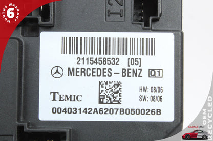 03-11 Mercedes W211 CLS500 E500 Under Seat Control Module 2115458532 OEM