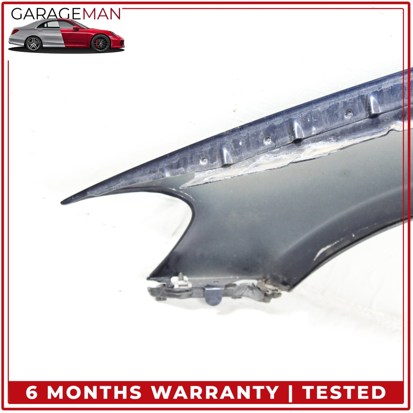 2015-2021 Mercedes W205 C300 Front Right Passenger Side Fender Panel Blue OEM