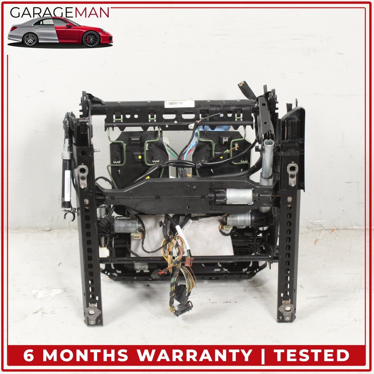 2009-2013 BMW 550i F07 Front Right Side Seat Track Frame Rail w/ Motors OEM