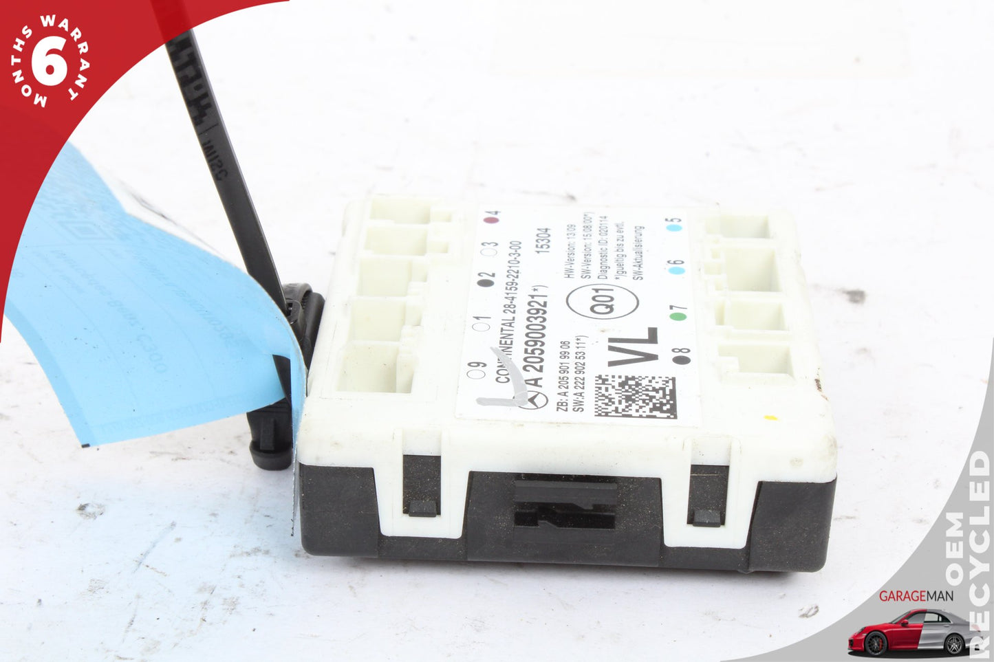 15-20 Mercedes-Benz C300 W205 Left Driver Door Control Module 2059003921