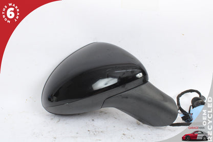 2011-2014 Porsche Cayenne 958 Front Right Side Door Rear View Mirror Black OEM