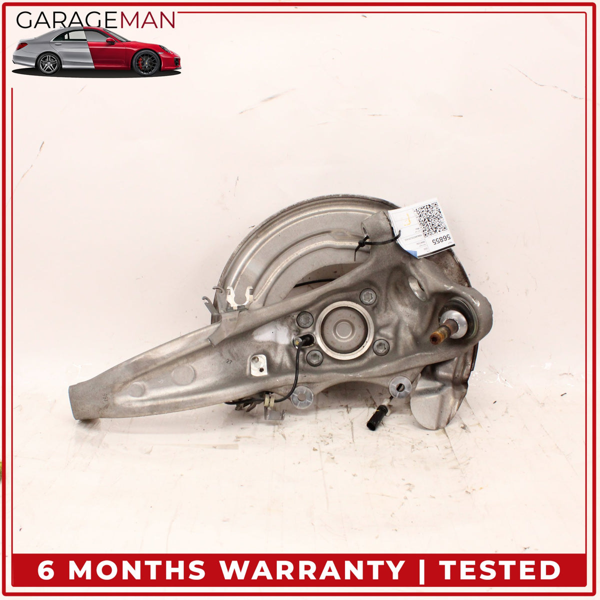 2016-2025 BMW 530e 740i 840i Front Left Spindle Knuckle Wheel Hub 6861797 OEM