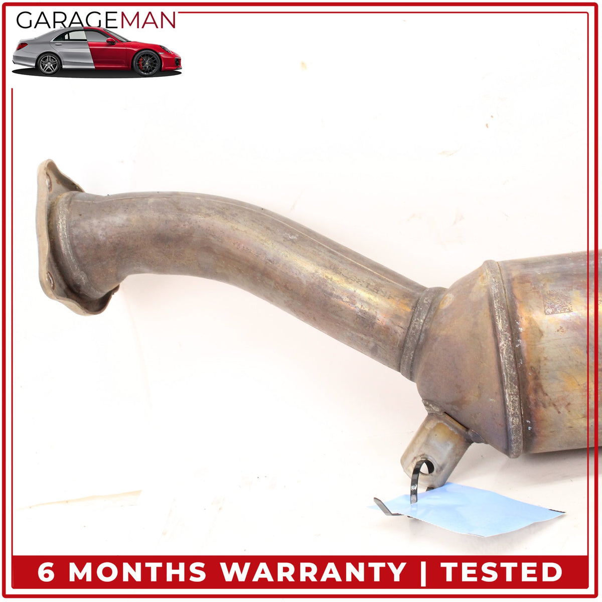2011-2015 Audi Q7 4L 3.0L Right Side Exhaust Downpipe 7L8254350S OEM