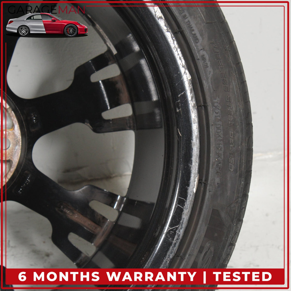 2008-2019 Maserati GranTurismo M145 Rear Wheel Rim w/ Tire 10.5JX20H2 ET37.5 OEM
