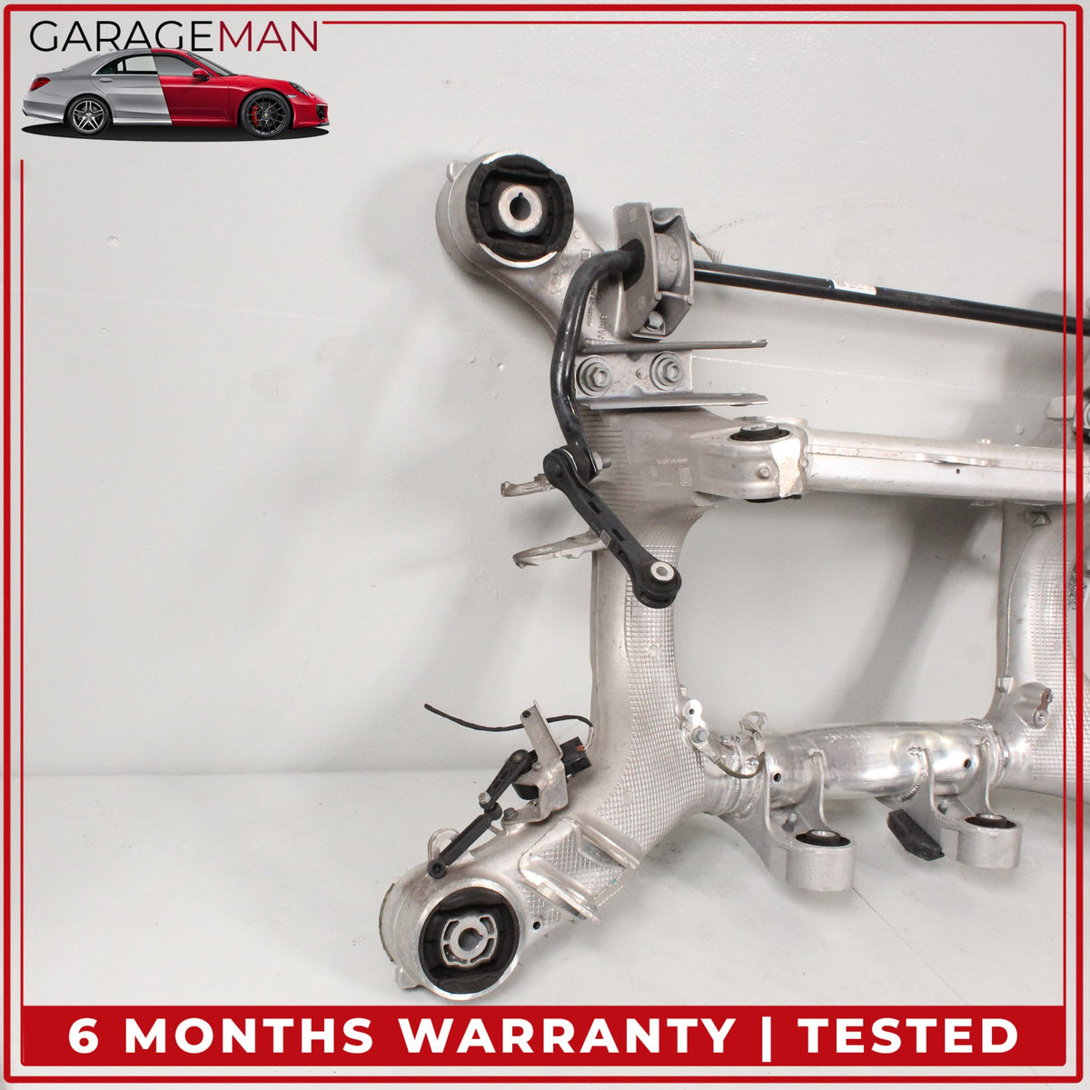 2017-2023 BMW 530e M5 G30 Rear Subframe Crossmember w/ Sway Bar 6886057 OEM