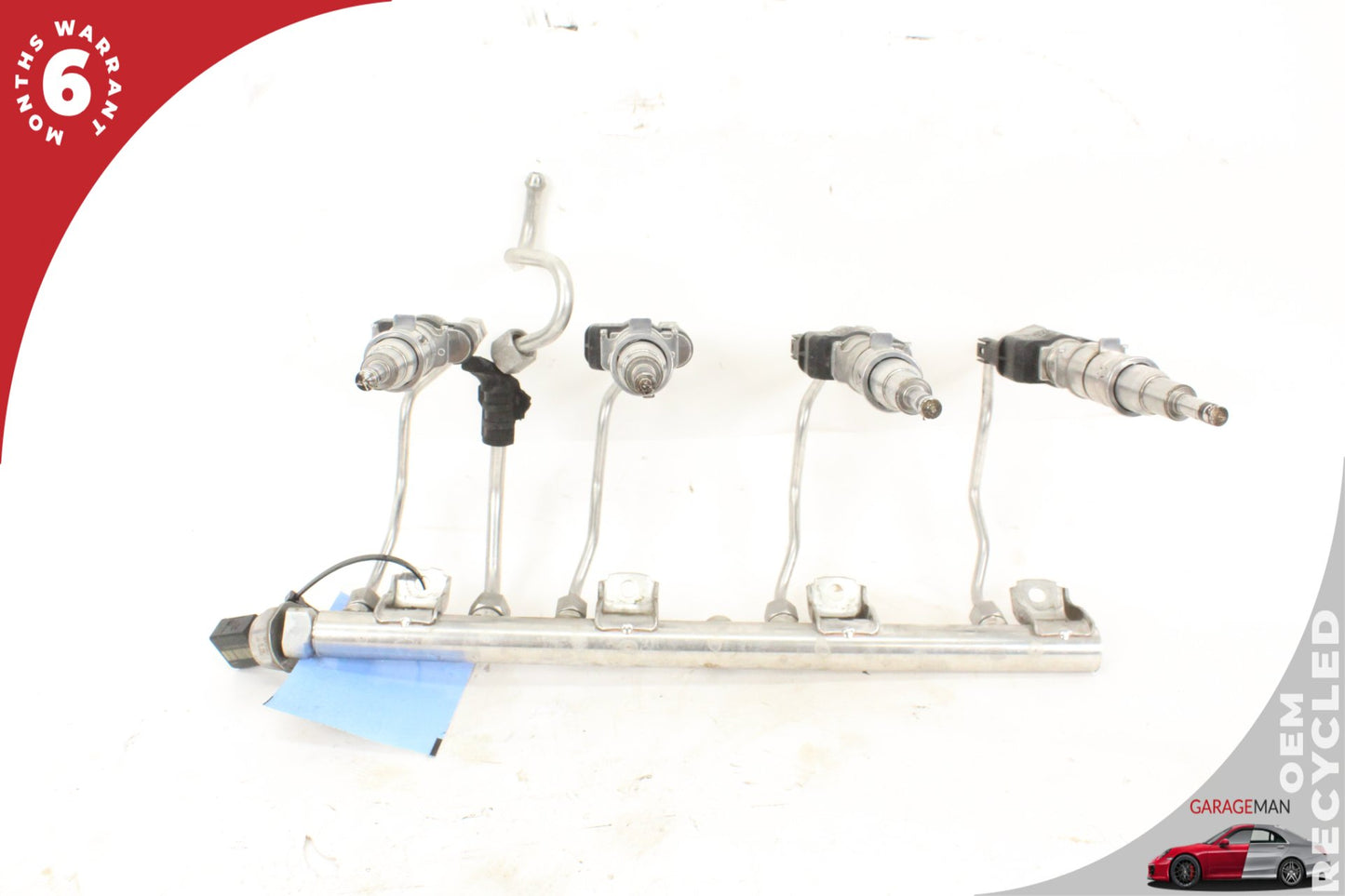 2011-2016 BMW 550i F10 N63 4.4L Fuel Injectors Set of 4 Index-12 w/ Left Side Fuel Rail