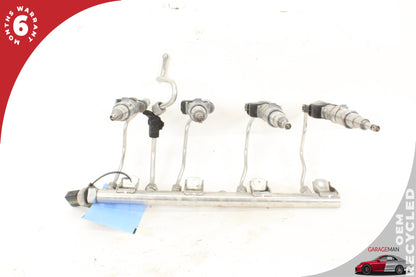 2011-2016 BMW 550i F10 N63 4.4L Fuel Injectors Set of 4 Index-12 w/ Left Side Fuel Rail