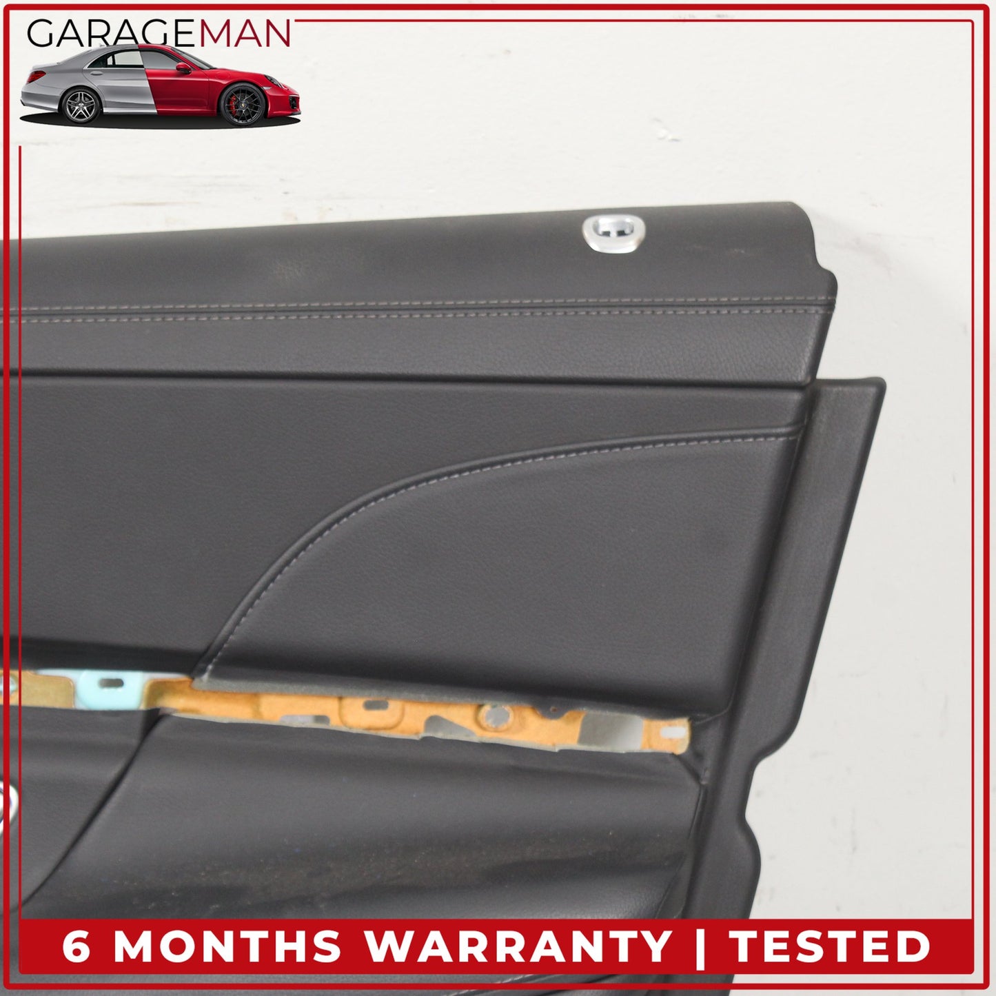 2014-2017 Mercedes W222 S550e Front Right Interior Door Trim Panel Black OEM