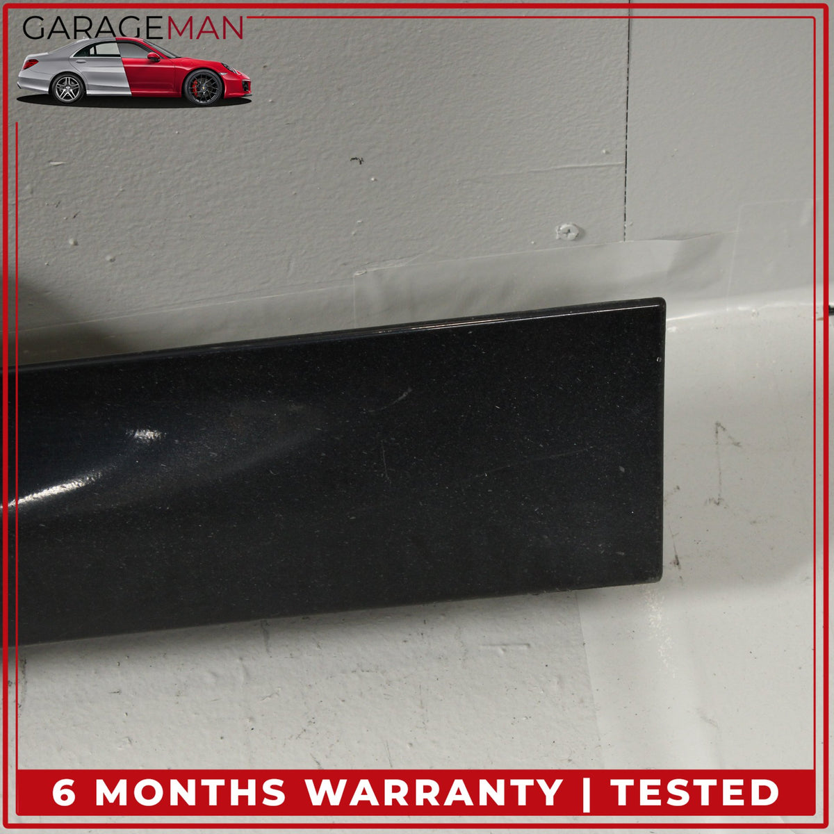 2013-2019 BMW 650i 640i F06 Right Side Skirt Rocker Panel Black 8052654 OEM